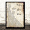 Griffin House Better Than Love Couple Dancing Song Lyric Print