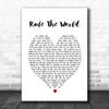 Rule The World Take That Heart Song Lyric Music Wall Art Print