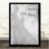 Conor Maynard Crowded Room Grey Couple Dancing Song Lyric Print