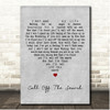 Katie Melua Call Off The Search Grey Heart Song Lyric Print