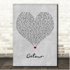 Maren Morris Detour Grey Heart Song Lyric Print