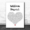 The Maccabees William Powers White Heart Song Lyric Music Wall Art Print