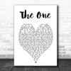 The One Kodaline Heart Song Lyric Music Wall Art Print