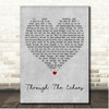 Paolo Nutini Through The Echoes Grey Heart Song Lyric Print
