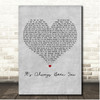 Phil Wickham Its Always Been You Grey Heart Song Lyric Print