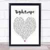 Tightrope The Greatest Showman Heart Song Lyric Music Wall Art Print