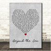 Robbie Williams Beyond the Sea Grey Heart Song Lyric Print