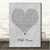 Ben Howard Old Pine Grey Heart Song Lyric Print