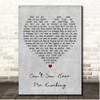 The Rolling Stones Cant You Hear Me Knocking Grey Heart Song Lyric Print