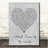 Vonda Shepard Wildest Times Of The World Grey Heart Song Lyric Print