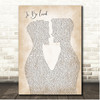 Adele To Be Loved Gay Male Couple Song Lyric Print