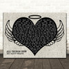 Big Daddy Weave All Things New Heart Angel Wings Halo Song Lyric Print