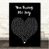Anita Baker You Bring Me Joy Black Heart Song Lyric Print