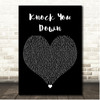 Keri Hilson Knock You Down Black Heart Song Lyric Print