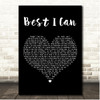 Art Of Dying Best I Can Black Heart Song Lyric Print