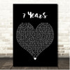 Lukas Graham 7 Years Black Heart Song Lyric Print