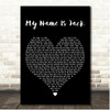 Manfred Mann My Name Is Jack Black Heart Song Lyric Print