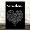 Meghan Trainor Walkashame Black Heart Song Lyric Print