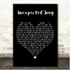 Michael Crawford Unexpected Song Black Heart Song Lyric Print