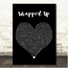 Olly Murs Wrapped Up Black Heart Song Lyric Print