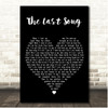 Poison The Last Song Black Heart Song Lyric Print