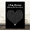 Rachel House & Aulii Cravalho I Am Moana (Song of the Ancestors) Black Heart Song Lyric Print