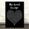 Rae Sam The Great Escape Black Heart Song Lyric Print