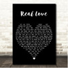 Regina Spektor Real Love Black Heart Song Lyric Print