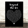 Robbie Williams Beyond the Sea Black Heart Song Lyric Print