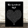 Robert Plant The Greatest Gift Black Heart Song Lyric Print