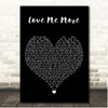 Sam Smith Love Me More Black Heart Song Lyric Print