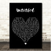 Simple Plan Untitled Black Heart Song Lyric Print