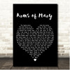 Sutherland Brothers & Quiver Arms of Mary Black Heart Song Lyric Print
