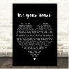 SWV Use your Heart Black Heart Song Lyric Print