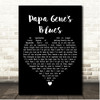 The Monkees Papa Gene's Blues Black Heart Song Lyric Print