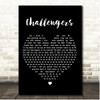 The New Pornographers Challengers Black Heart Song Lyric Print