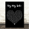 The Paper Kites By My Side Black Heart Song Lyric Print