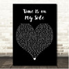 The Rolling Stones Time Is on My Side Black Heart Song Lyric Print