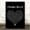 The Snuts 4 Baillie Street Black Heart Song Lyric Print