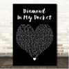 Cody Johnson Diamond In My Pocket Black Heart Song Lyric Print