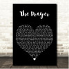 Danny Gokey & Natalie Grant The Prayer Black Heart Song Lyric Print