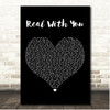 Gavin Magnus Real With You Black Heart Song Lyric Print