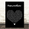 Amaranthe Amaranthine Black Heart Song Lyric Print