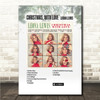 Leona Lewis Christmas With Love Music Polaroid Vintage Music Wall Art Poster Print