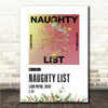 Liam Payne Naughty List Music Polaroid Vintage Music Wall Art Poster Print