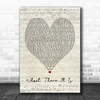 95 South Whoot There It Is Script Heart Quote Song Lyric Print