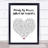 Biffy Clyro Many Of Horror (When We Collide) Heart Song Lyric Quote Print