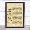 Blue Best In Me Rustic Script Song Lyric Quote Print