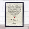 Coldplay Til Kingdom Come Script Heart Quote Song Lyric Print
