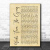 Coone Words From The Gang Rustic Script Song Lyric Quote Print